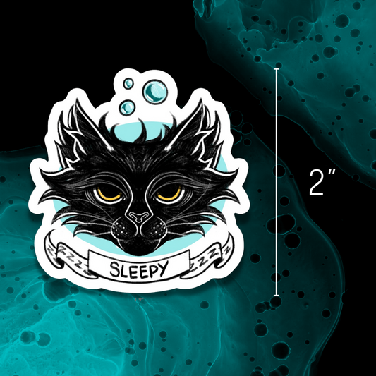 HONEYCAT - ZZZ - Vinyl Sticker