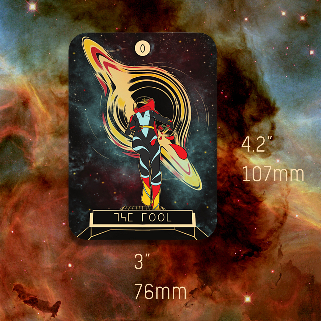 Spacefarer - Holographic Sticker
