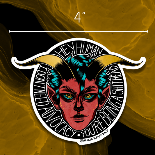 Devil's Advocate - Vinyl Sticker