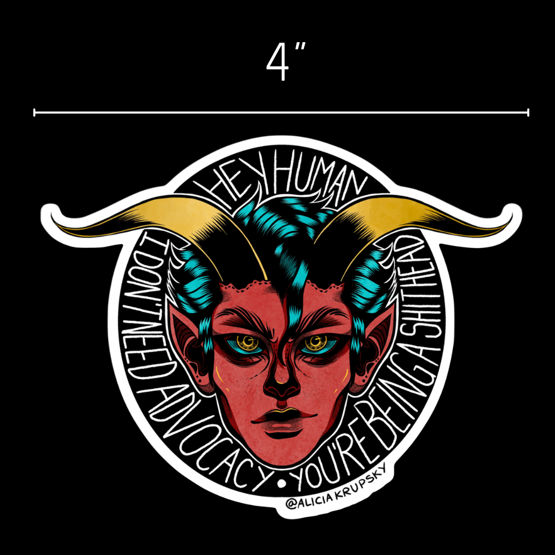 Devil's Advocate - Vinyl Sticker