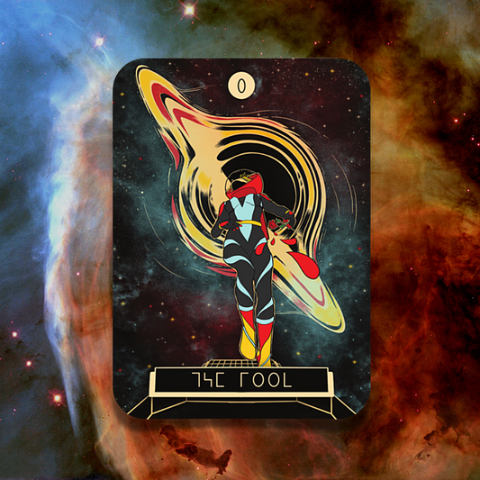 Spacefarer - Holographic Sticker