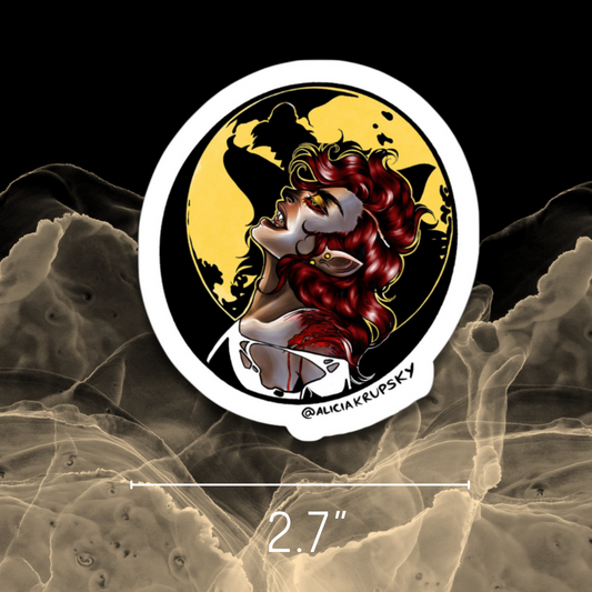 Werewolf - Vinyl Sticker