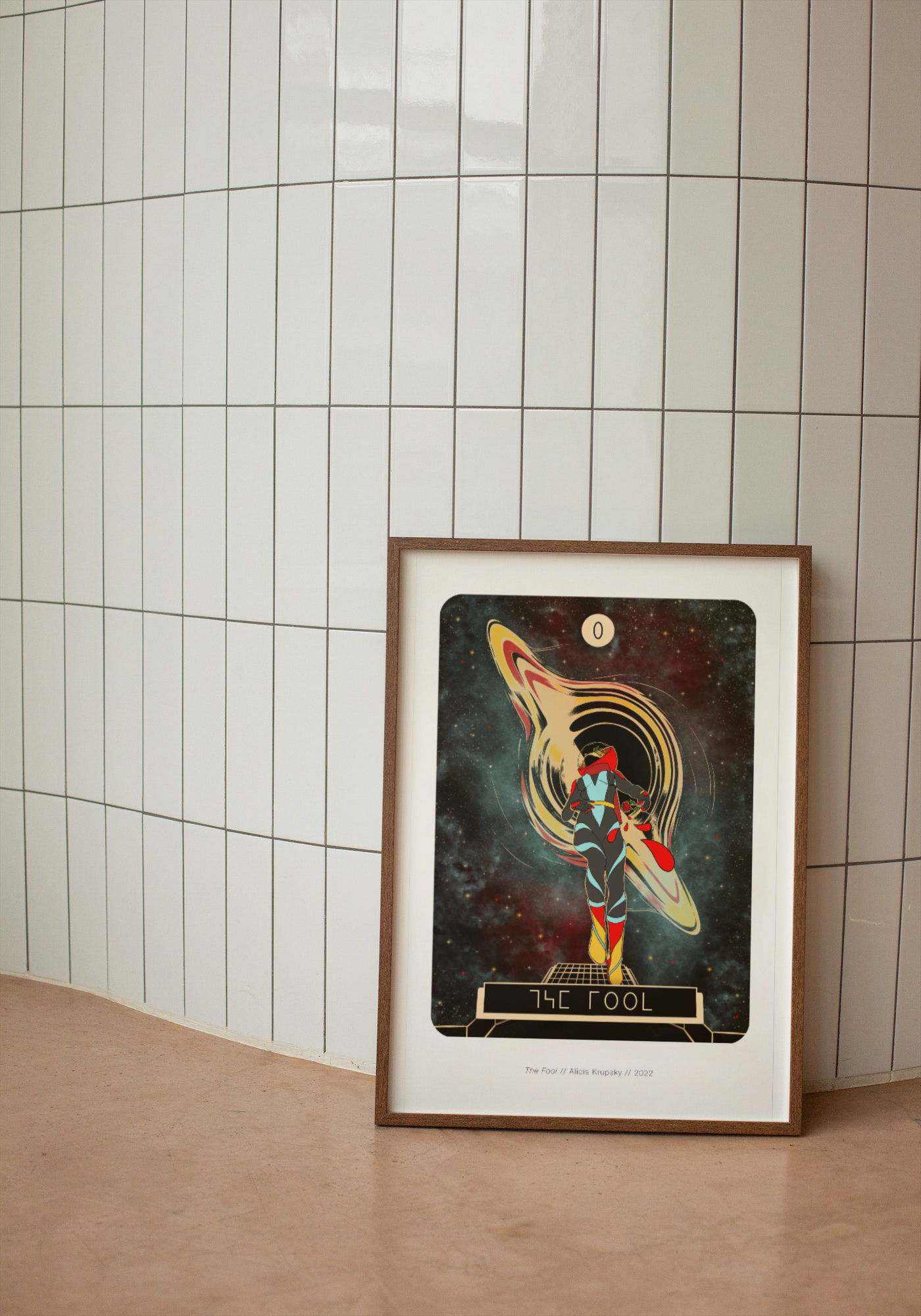 Spacefarer - 13 x 19 Poster