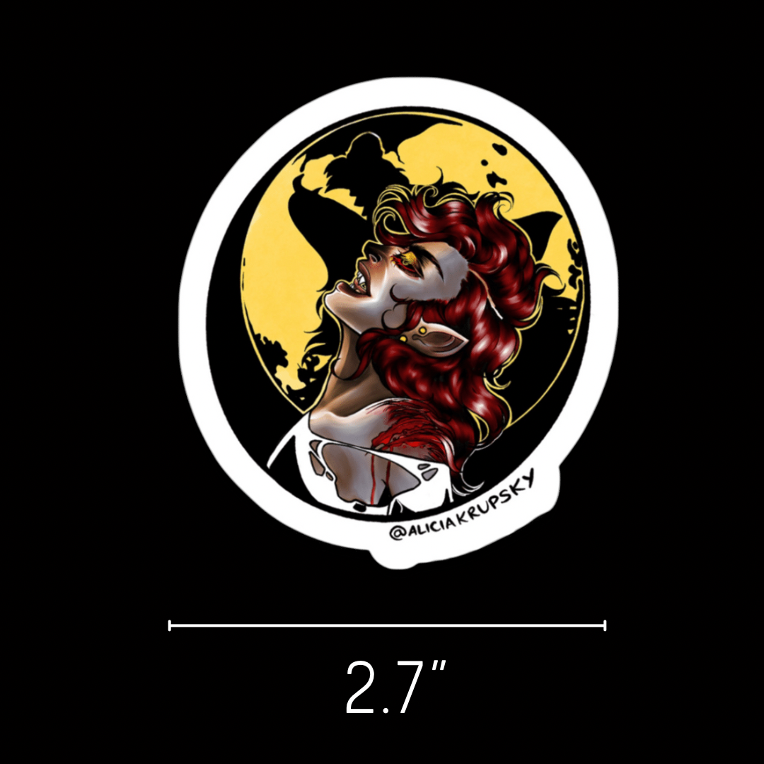 Werewolf - Vinyl Sticker